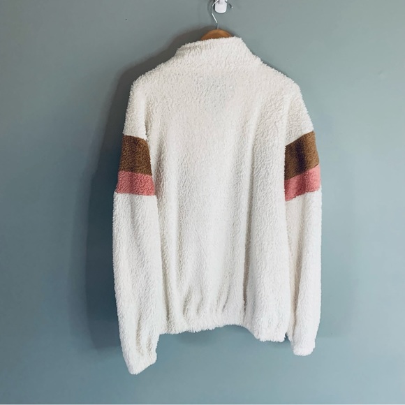 Andree by unit pullover Sherpa jacket sweater size 1X - Picture 5 of 5